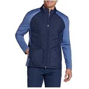 Walter Hagen Men’s Navy and Light Blue Performance P11 Hybrid Jacket Size Large